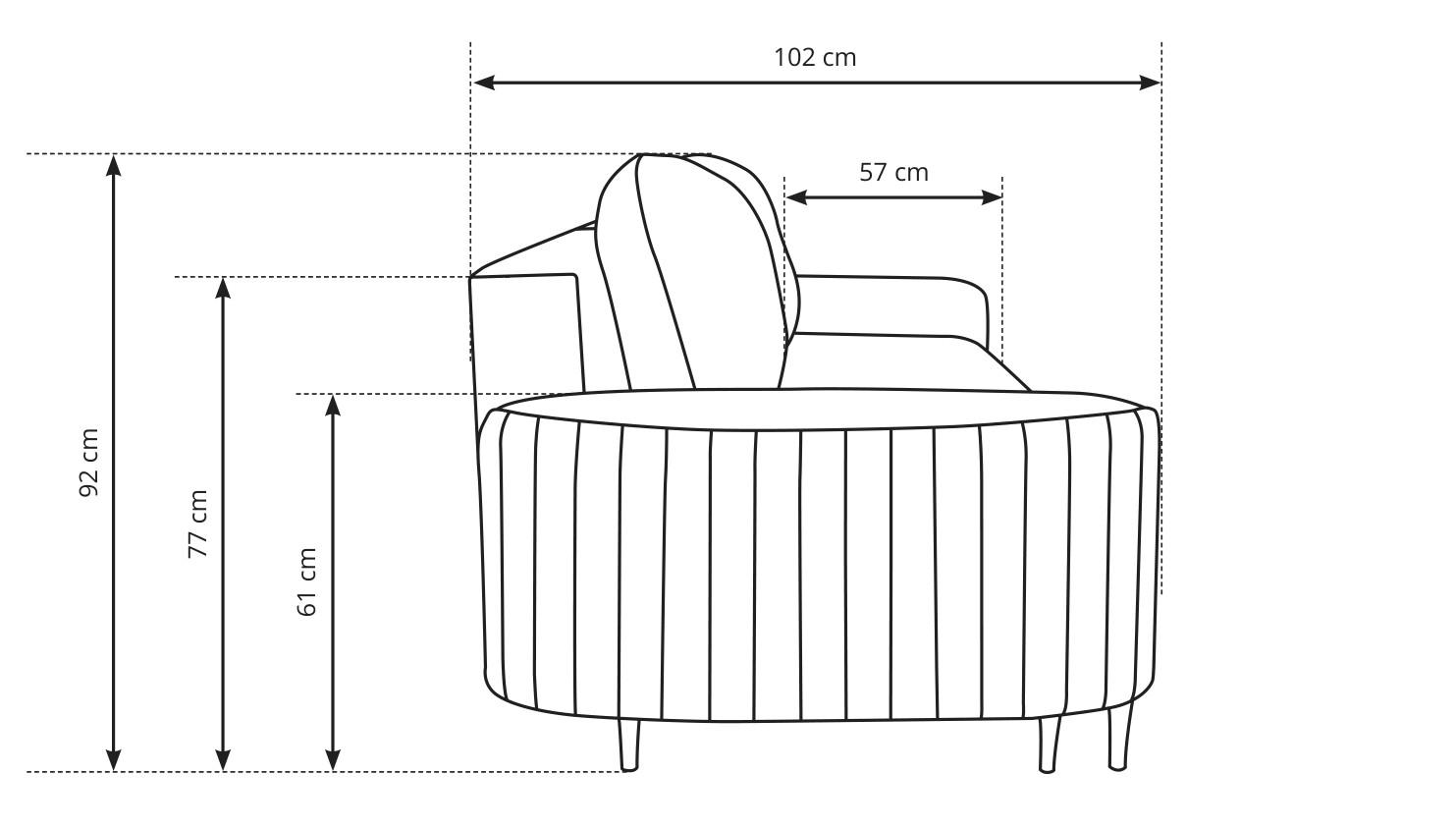 Диван раскладной Perfect Home Vena из натурального дерева/ДСП/ткани Velluto 10 Зеленый (49724) - фото 10