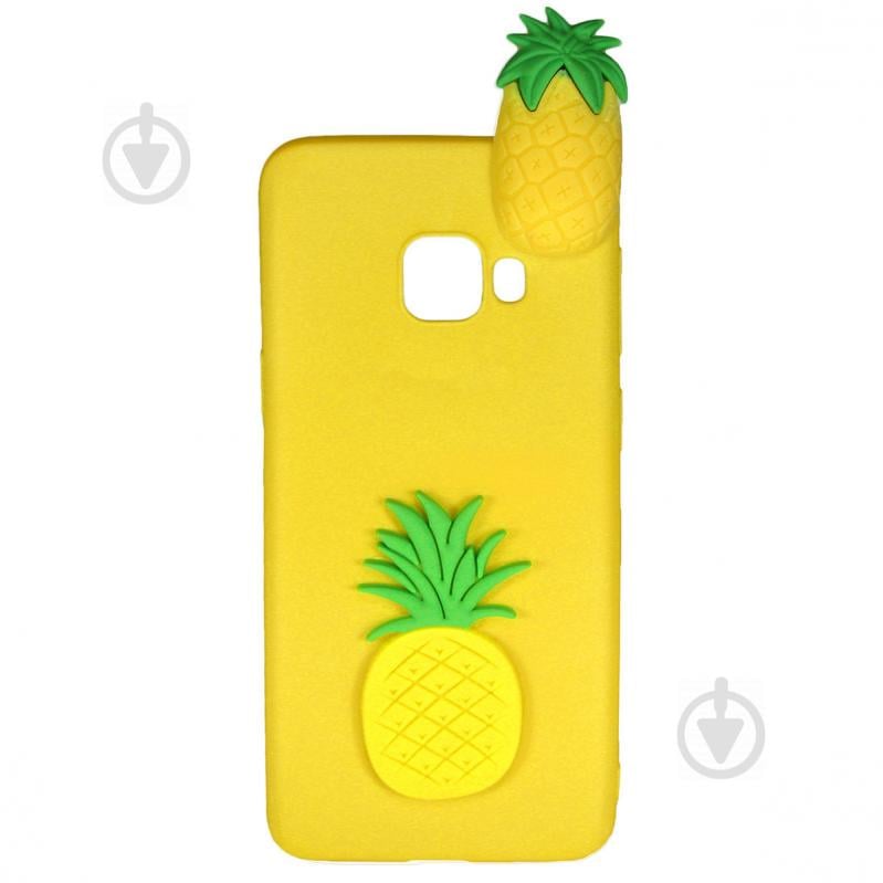 Чехол Cartoon Case 3D для Samsung J415 Galaxy J4 Plus Ананасы (arbc7651) - фото 1