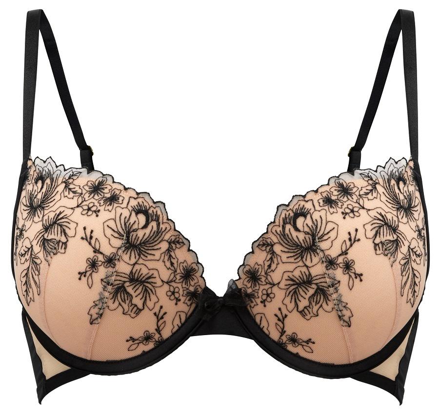 Бюстгальтер Gossard Carmen 13501 34B Black/Blush (5053014443146)