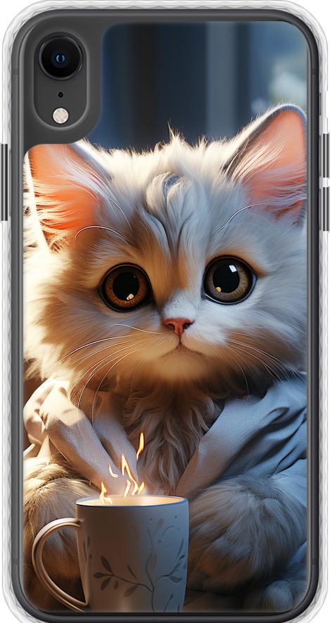 Чехол на iPhone XR White cat (5646pc-1560-42517)