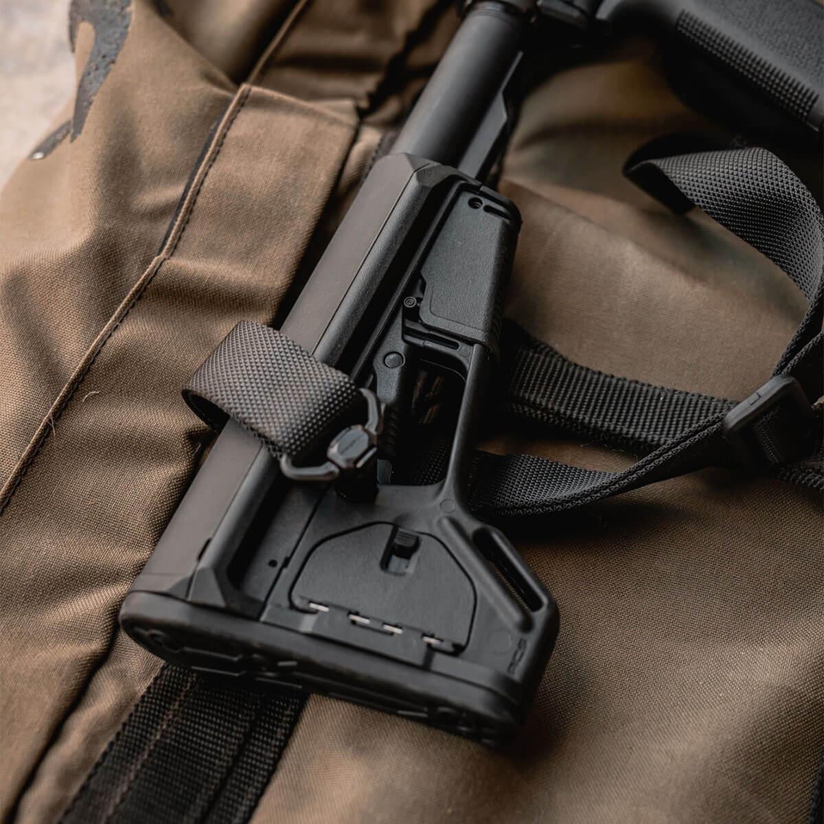 Пример Magpul ACS-L Carbine Stock Mil-Spec MAG378 для AR10/AR15 Черный (MP MAG378BLK) - фото 9 Пример Magpul ACS-L Carbine Stock Mil-Spec MAG378 для AR10/AR15 Черный (MP MAG378BLK) - фото 9