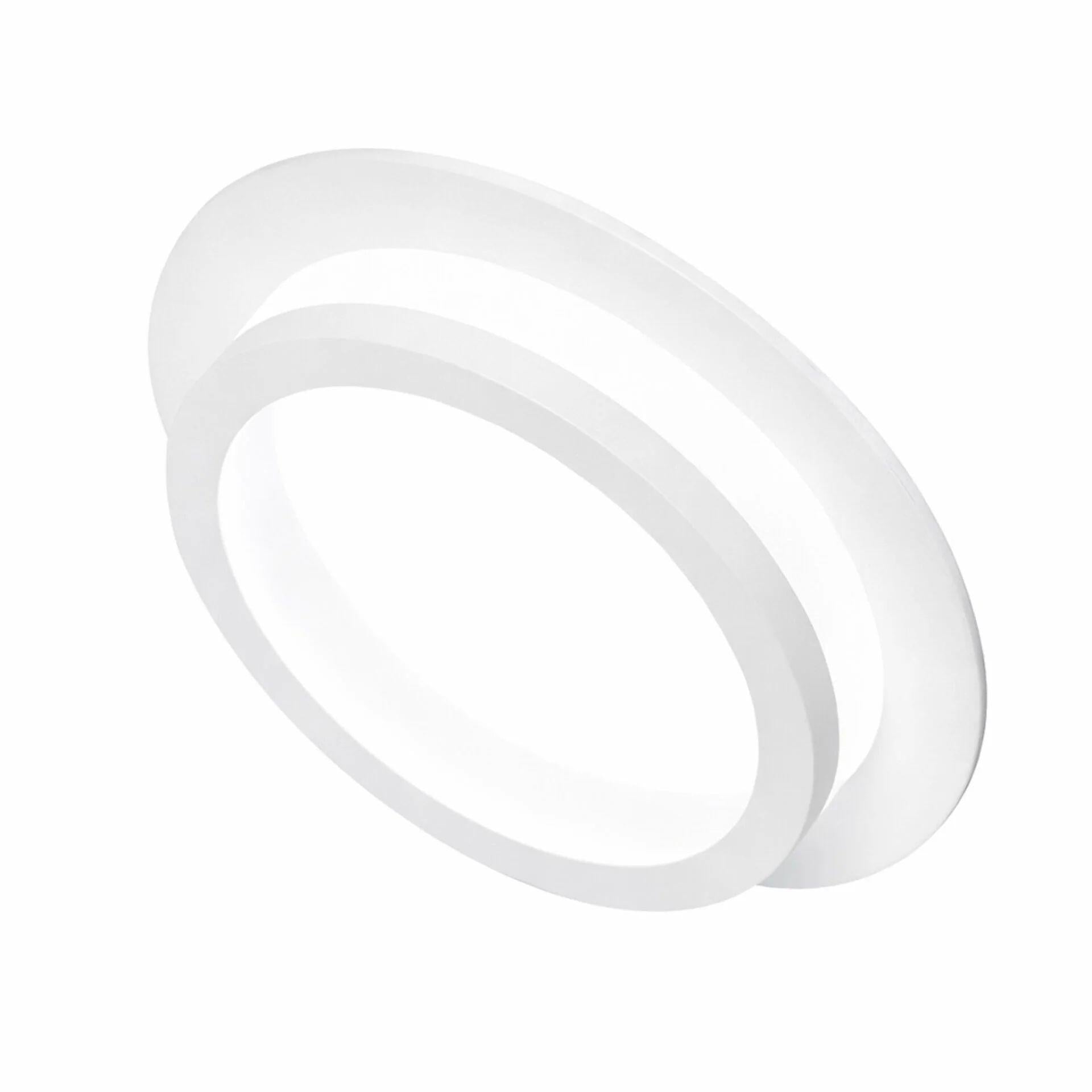 Точковий світильник вмонтований LIGHT SET LIS LS-R GX 10535 GX53 105х35 мм алюміній/акрил Білий (37427)