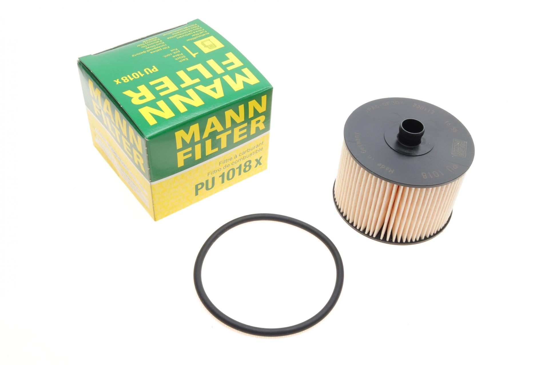 Фільтр паливний Mann-Filter для Volvo C30/C70 II/Citroen (C4/C5/Jumpy 2,0D 03- (PU 1018 X)