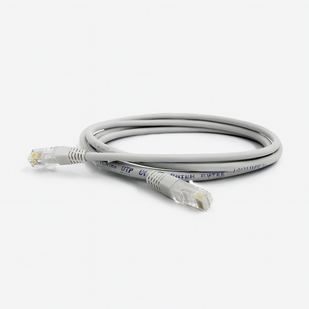 Патчкорд Kingda KD-PAFT4200GY RJ45 FTP Cat. 5e 24AWG CU 2 м Сірий (585669)
