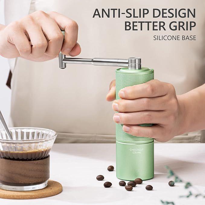 Кофемолка TIMEMORE C3S Pro Green (2545065923) - фото 5 Кофемолка TIMEMORE C3S Pro Green (2545065923) - фото 5