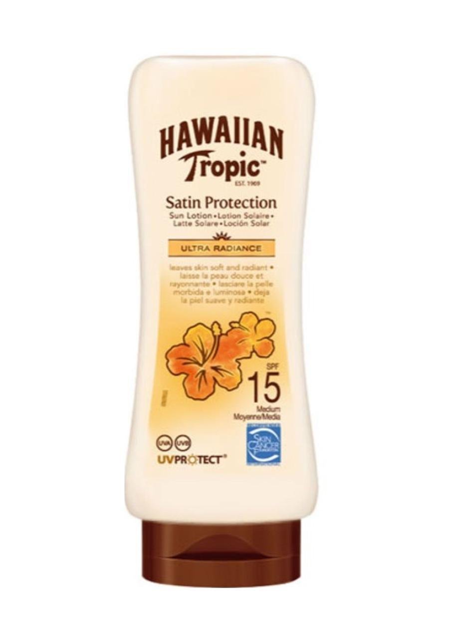 Лосьйон сонцезахисний для тіла Hawaiian Tropic Satin Protection Lotion SPF15 180 мл (2464531471)