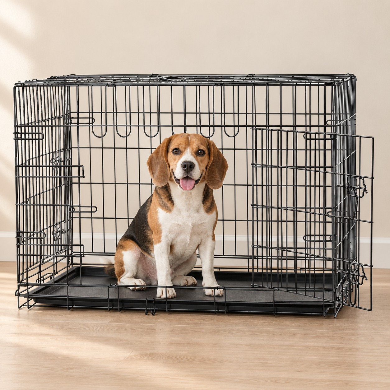 Клетка для собак Chomik PET9678 XL 91x57x63,5 см с дверцей и ручкой для переноски