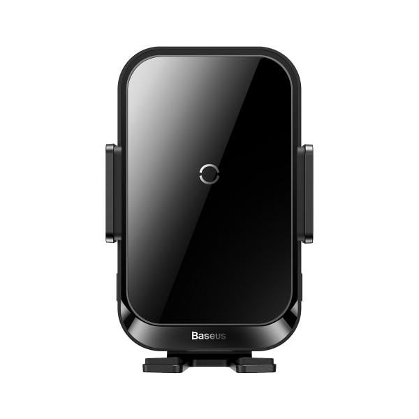 Автодержатель с беспроводной зарядкой BASEUS Wireless Charger Halo Electric 15W Black (000002908) - фото 2