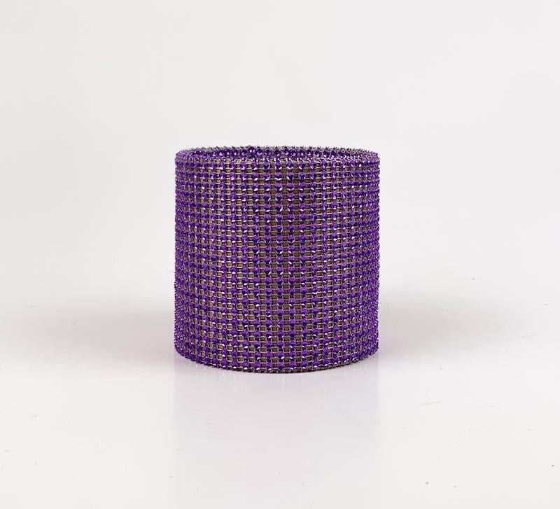 Коробка гламурна 10х10 см Фіолетовий (3845)