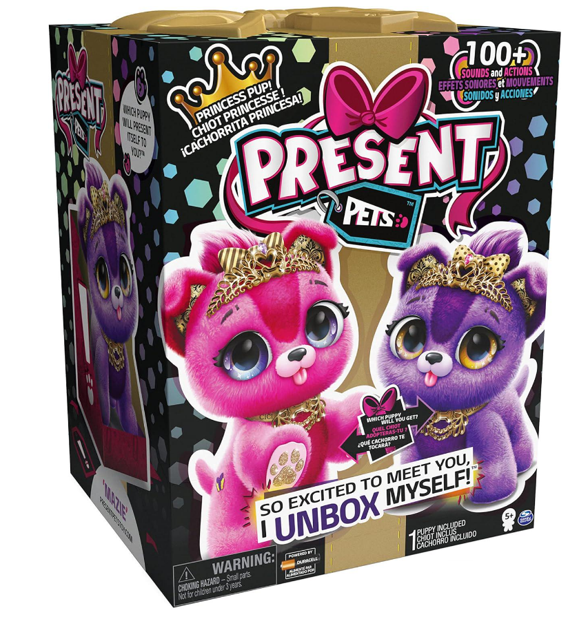 Интерактивная игрушка сюрприз Spin Master Present Pets Princess Puppy Принцесса! (6061375)