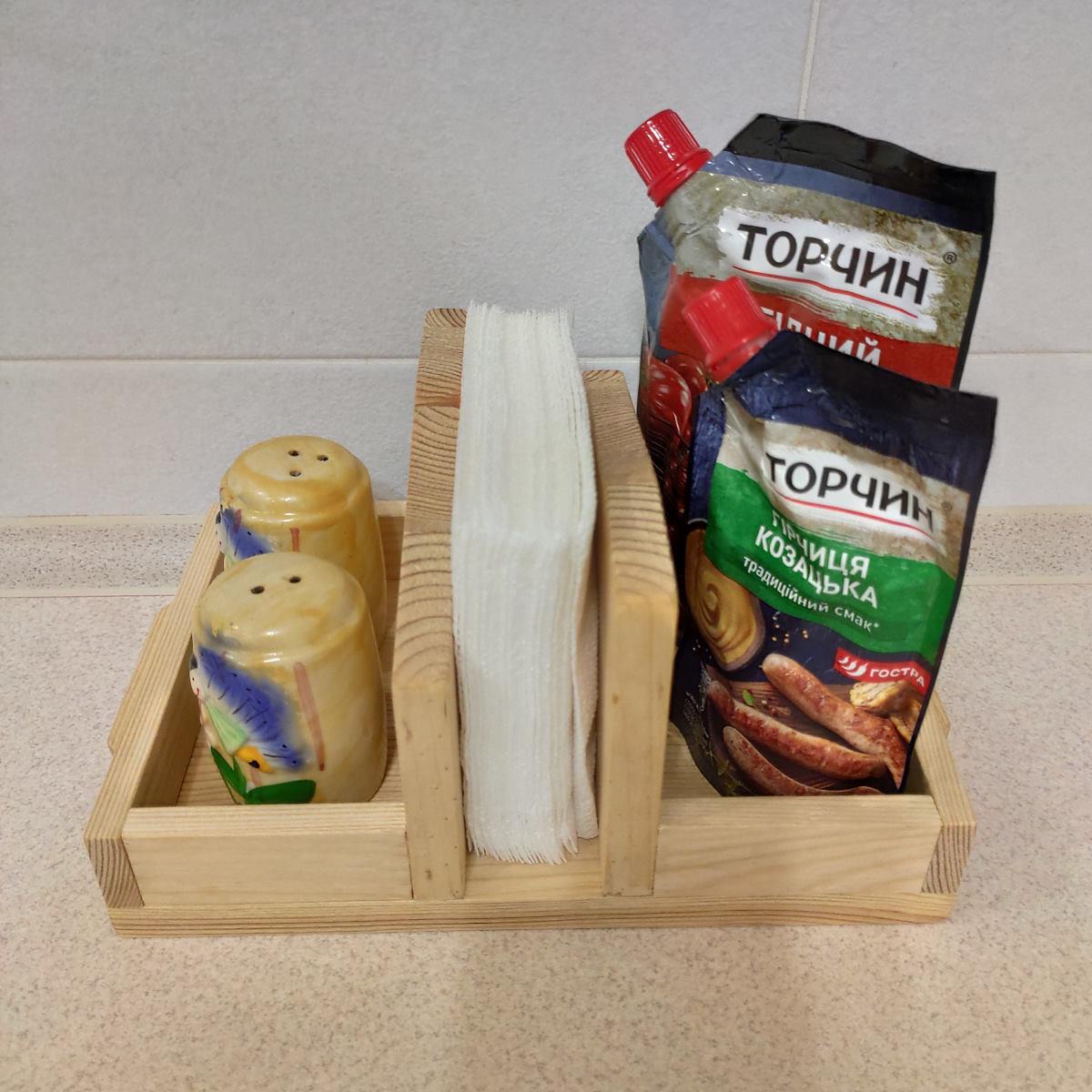 Салфетница из дерева/подставка под специи (2089236856) - фото 3