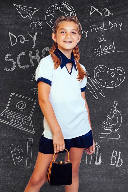 Блуза шкільна Носи Своє 152 см Білий (6141-066-v0)