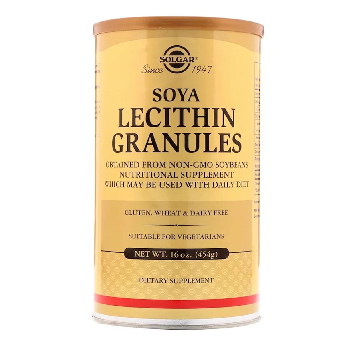 Лецитин соевый Solgar Soya Lecithin Granules в гранулах 454 г
