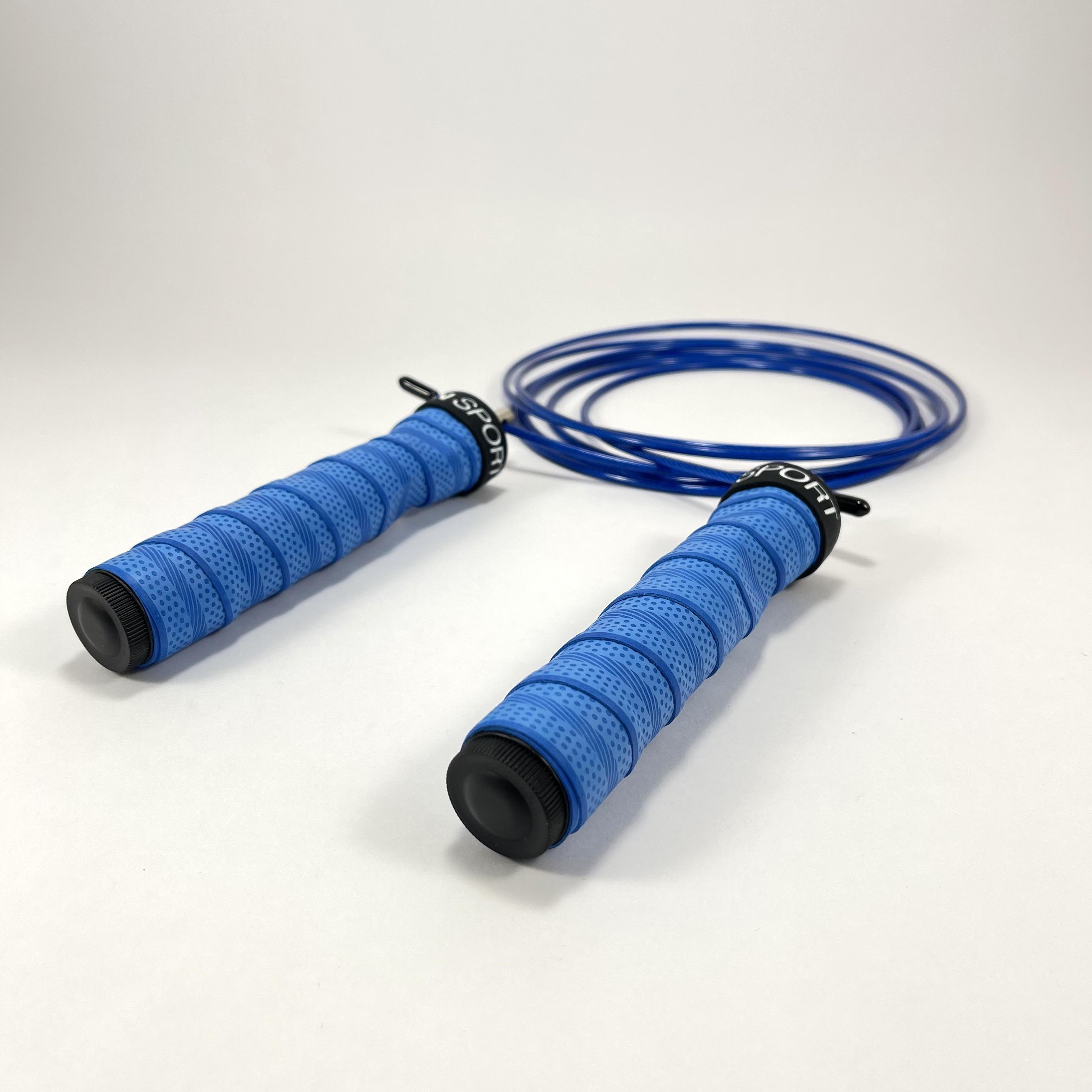 Скакалка скоростная для кроссфита CN SPORT Speed Rope PRO+ Blue (UF12463) - фото 4