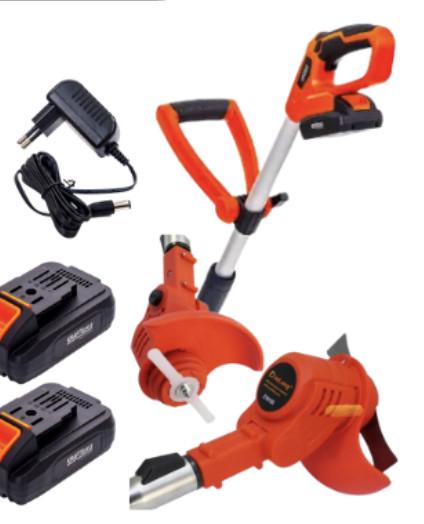 Триммер аккумуляторный для травы DaoLong на 2 аккумулятора (25344398) - фото 3 Триммер аккумуляторный для травы DaoLong на 2 аккумулятора (25344398) - фото 3