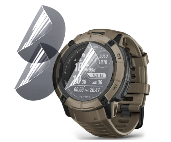 Пленка противоударная гидрогелевая Hydrogel Film для Garmin Instinct 2X Solar 6 шт. Transparent
