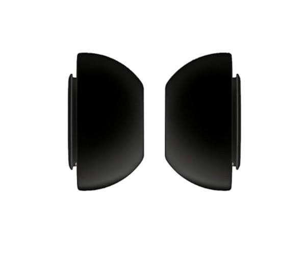Амбушюры силиконовые для AirPods Pro 1/2 с отверстиями для уменьшения давления пара L Черный