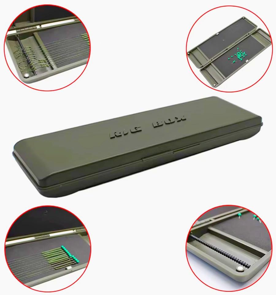 Поводочница на магнитах World4Carp Magnetic Rig Box Long (w156) - фото 3