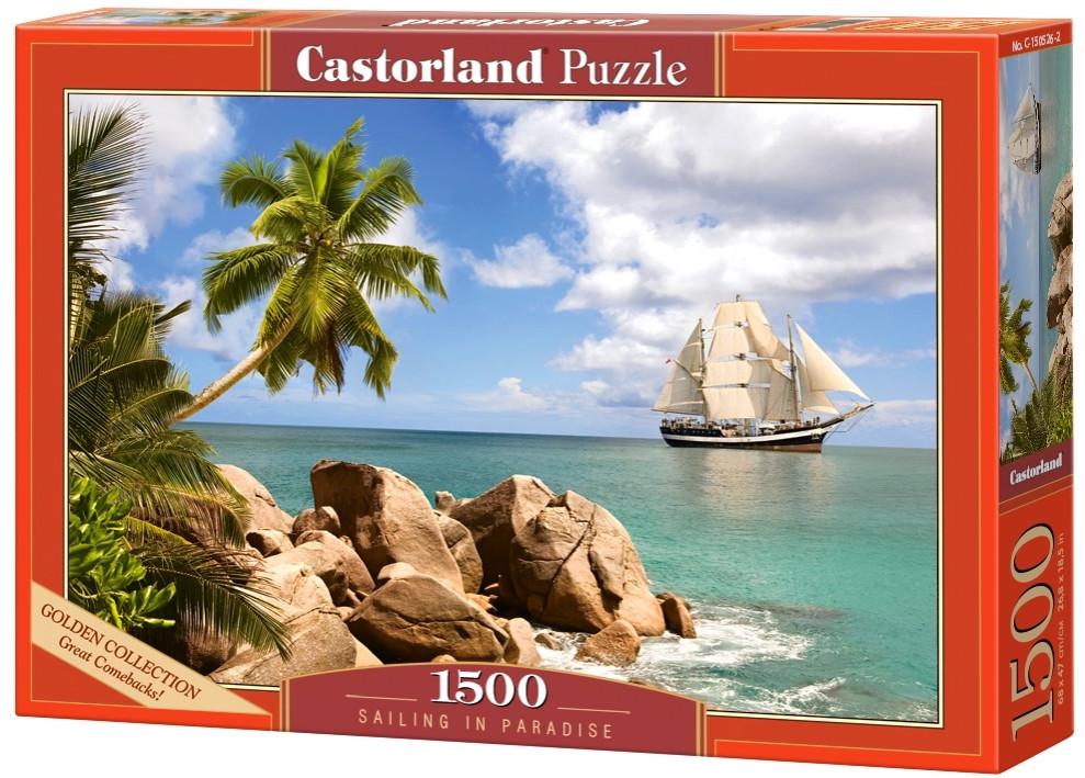 Пазл Castorland Парусник 1500 дет.