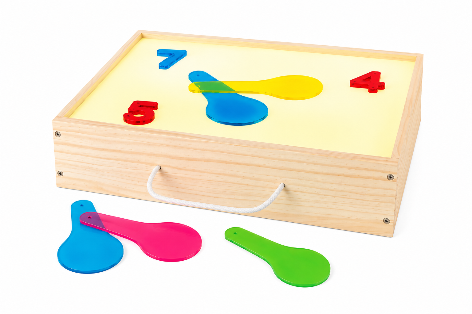 Столик світловий Montessori Playtive дерев’яний LED (500337)