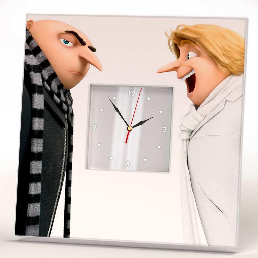 Часы настенные WonderCloud гадкий 260x260 мм (C03638)