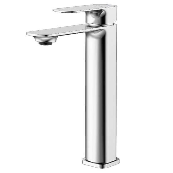 Змішувач для раковини Devit Quadra 5040020 високий Хром