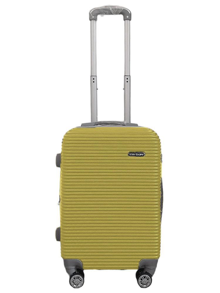 Чемодан маленький Carbon 0508 ABS-пластик S Оливковый