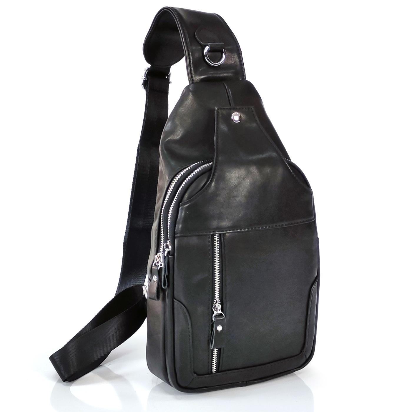 Мужская сумка через плечо Royal Bag FL-N2-4004A Черный (5318)