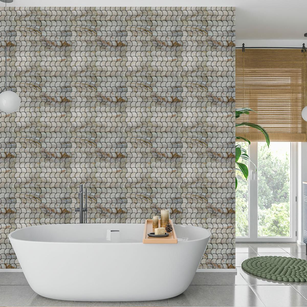 Мозаика самоклеящаяся 300х300х4 мм (SW-00001667) - фото 8 Мозаика самоклеящаяся 300х300х4 мм (SW-00001667) - фото 8