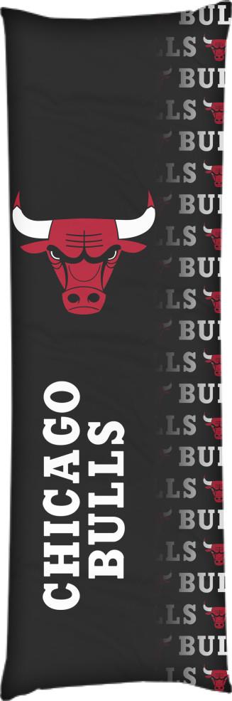 Подушка дакимакура Chicago Bulls 7 60x180 см (14102135)