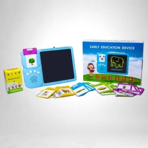 Интерактивный детский планшет английского языка с LCD доской и 255 карт/510 слов (2677473337) - фото 6