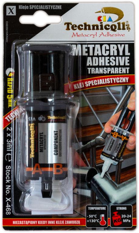 Клей метакриловий Technicqll у шприці 2 шт. по 3 мл (000034094)