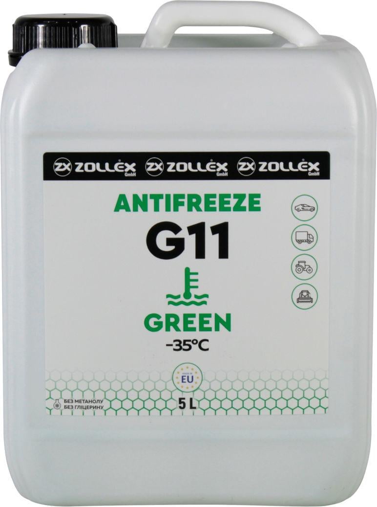 Антифриз Zollex G11 від -40 до +110 5 л Green (18110) Антифриз Zollex G11 від -40 до +110 5 л Green (18110)