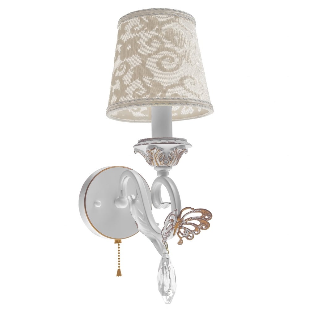 Бра Brille BKL-664W/1 E14 WH+G (29-034)