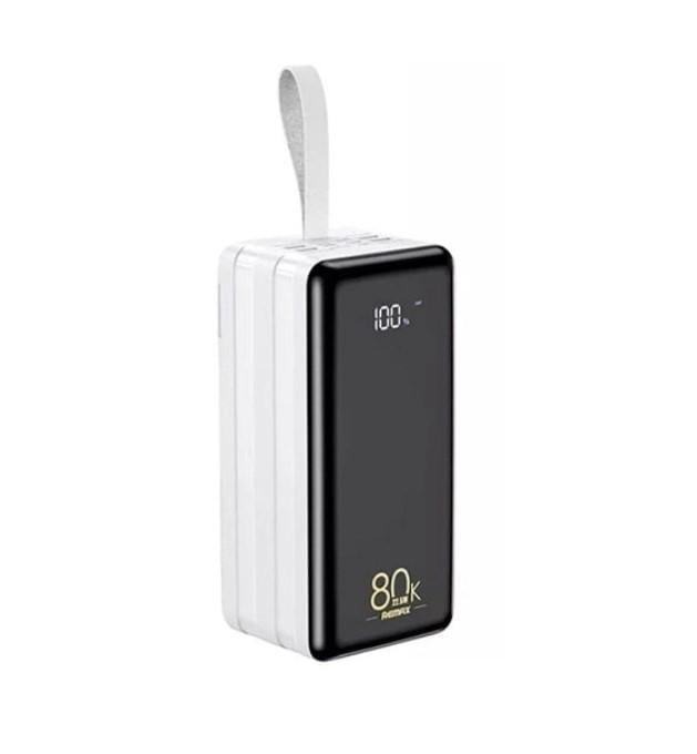 Повербанк Remax RPP-291 80000 mAh PD 20W/QC 22,5W White