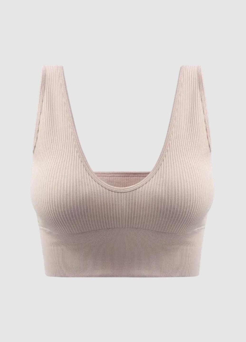 Топ спортивный женский Sport Elegance HS0011 в рубчик M Кофейный (1946-44-02) - фото 7 Топ спортивный женский Sport Elegance HS0011 в рубчик M Кофейный (1946-44-02) - фото 7