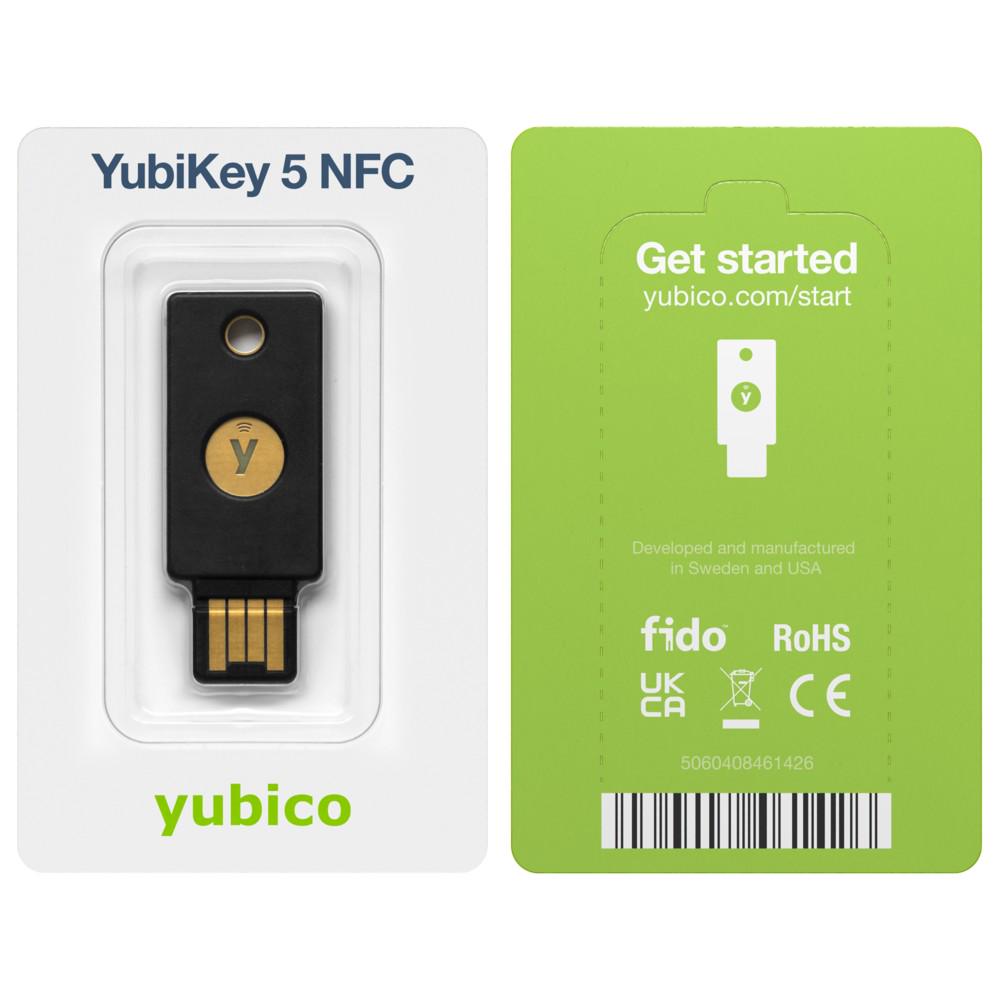 Апаратний ключ Yubico Yubikey 5 NFC USB Type-A (683066) - фото 8