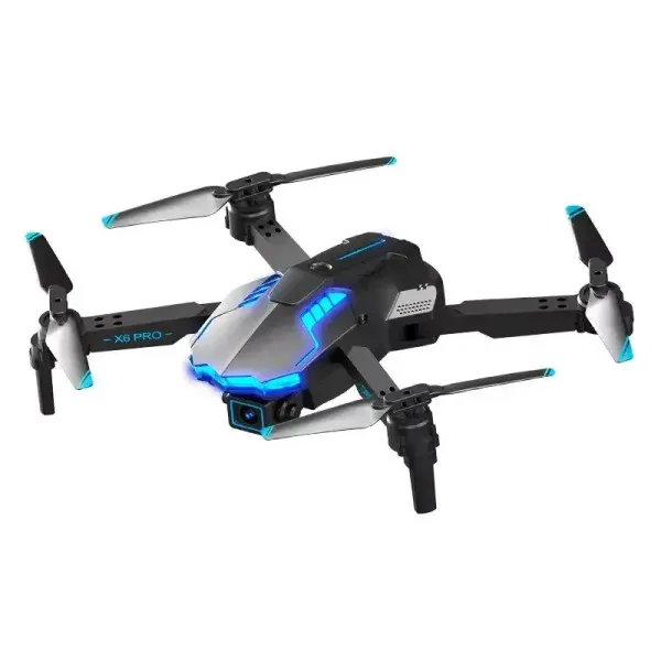 Квадрокоптер RC X6 для новичков и детей компактный со встроенным барометром Черный (99-97-8727)