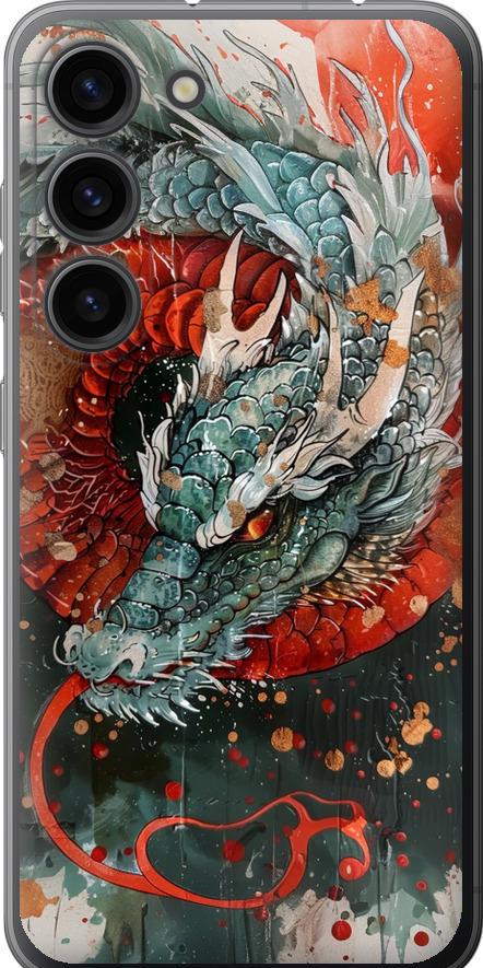 Чехол на Samsung Galaxy S23 Стихия огня (6101u-2907-42517)