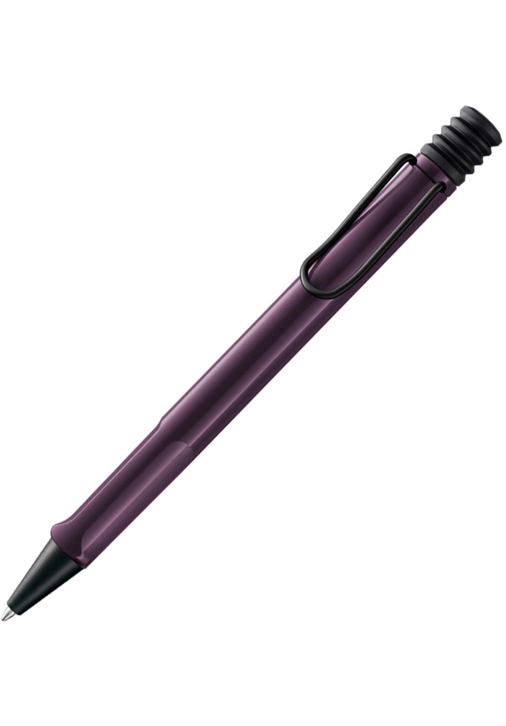 Ручка шариковая Lamy Safari стержень M M16 Violet Blackberry/Черный (4038387) - фото 1