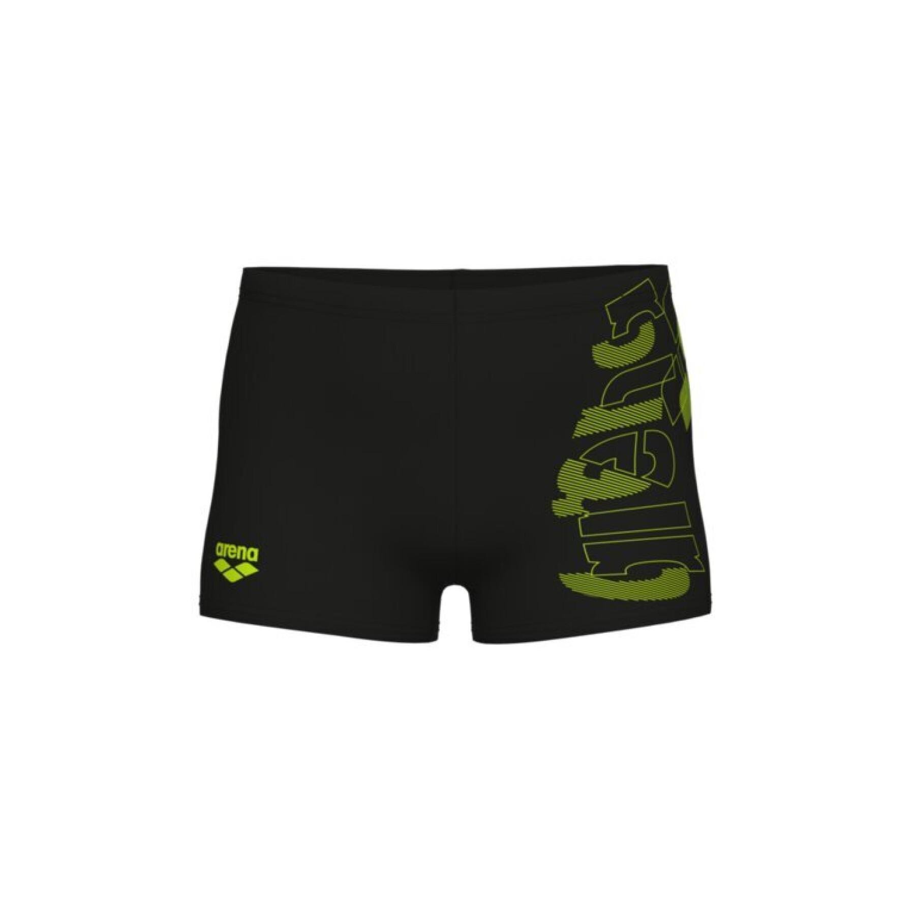 Плавки-шорты для мальчиков Arena TALES SWIM SHORT 128 см Черный (009087-506 128)