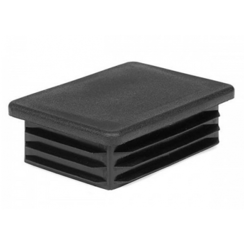 Заглушка прямоугольная Термопласт 60x80 мм Черный (713485)