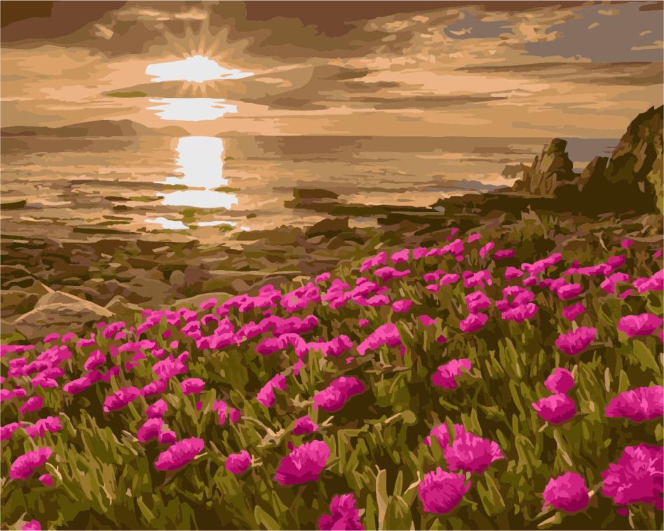 Картина по номерам Art Story Красивый закат 40x50 см (AS0995)