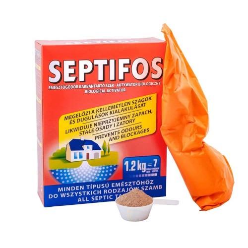 Бактерии для септика и выгребных ям Septifos 2,4 кг (10896) - фото 2