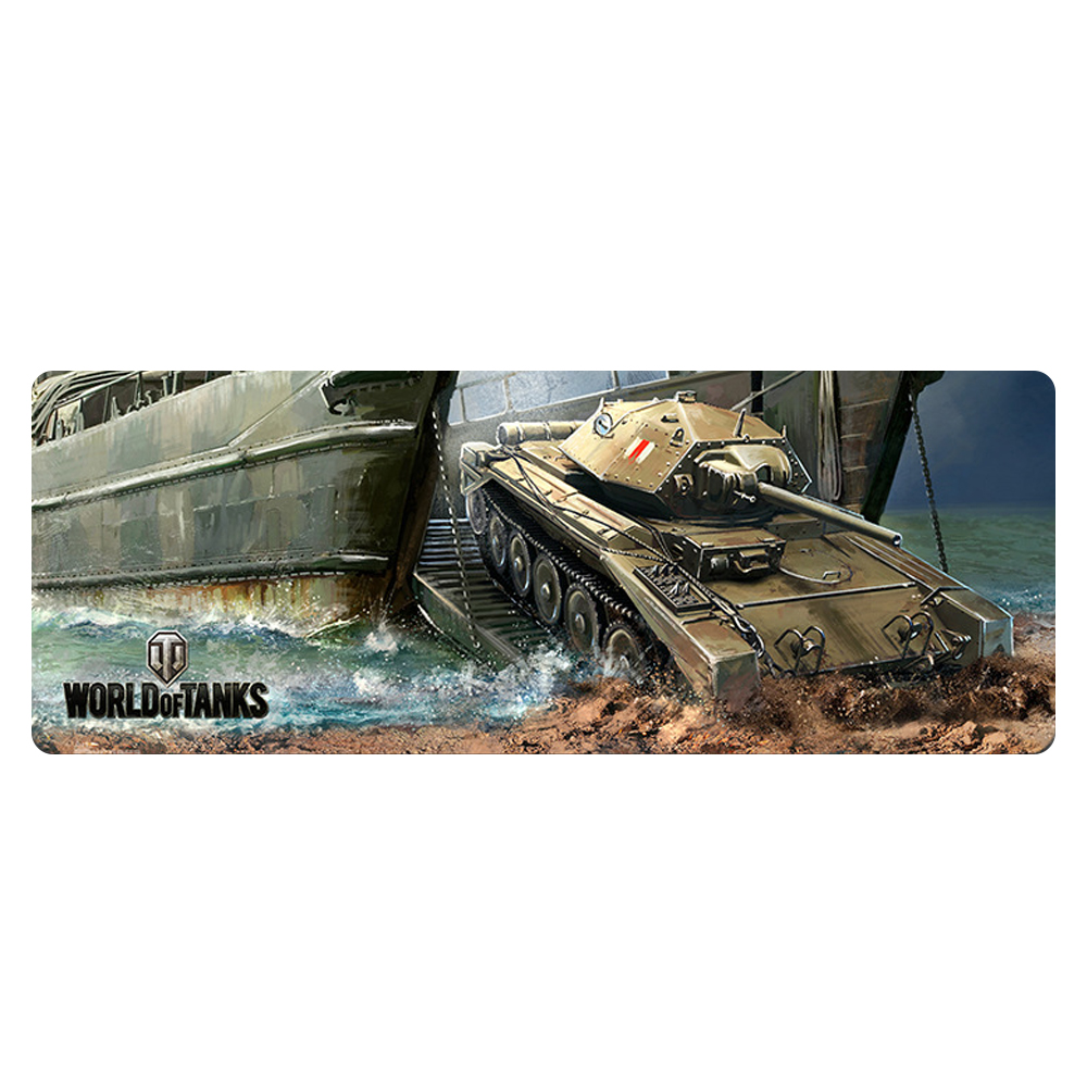 Килимок для мишки World of Tanks-57 з нековзною основою для геймерів 300x700 мм (20160)