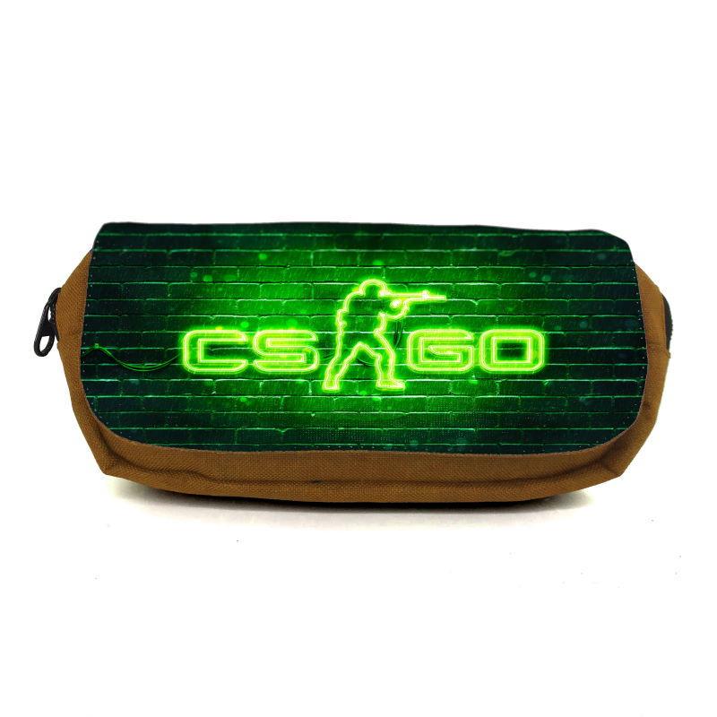 Пенал школьный Контр Забастовка CSGO-0034 коричневый (1442739997) Пенал школьный Контр Забастовка CSGO-0034 коричневый (1442739997)