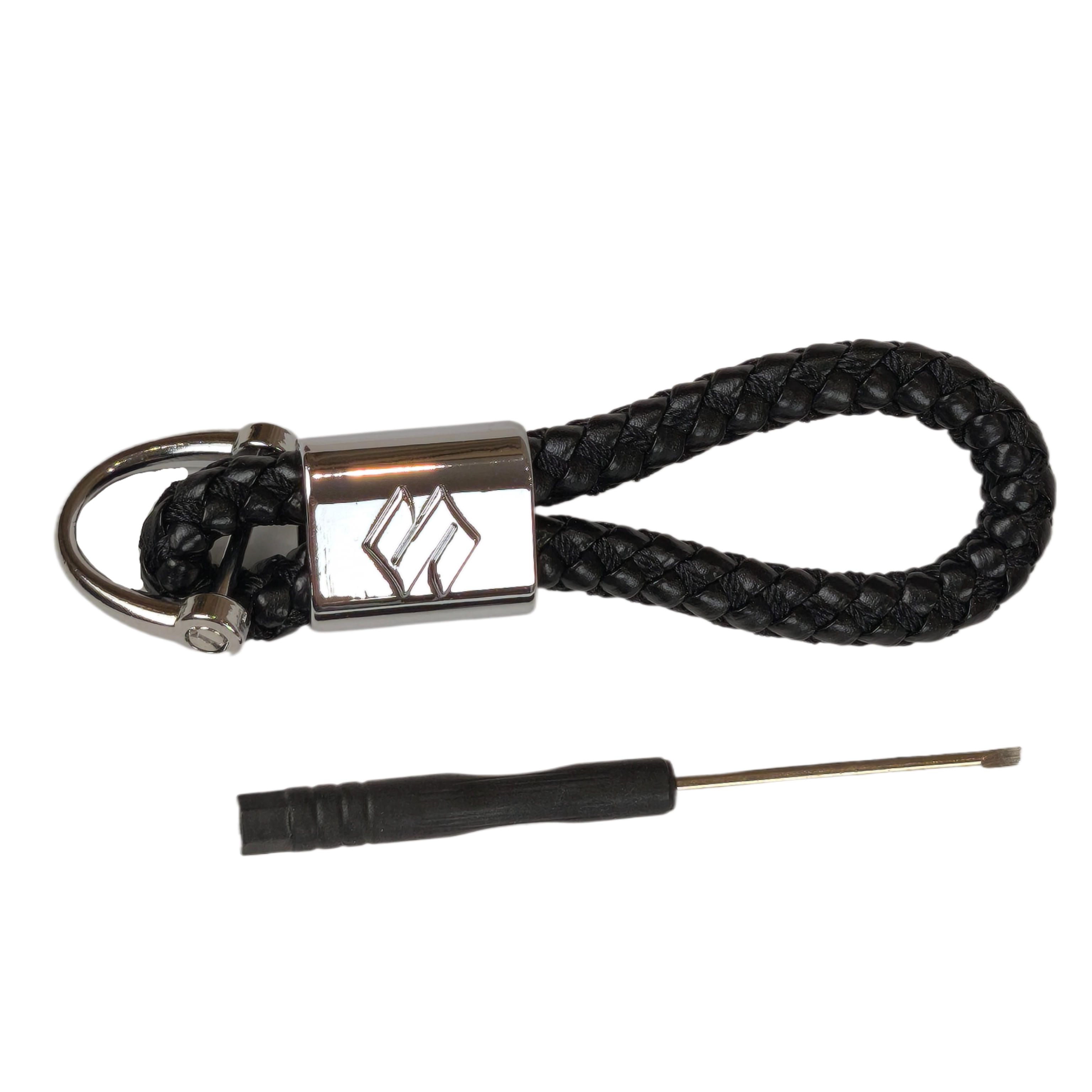 Автомобильный брелок для ключей Suzuki подвесной с лого на автоключе (R9196) Автомобильный брелок для ключей Suzuki подвесной с лого на автоключе (R9196)