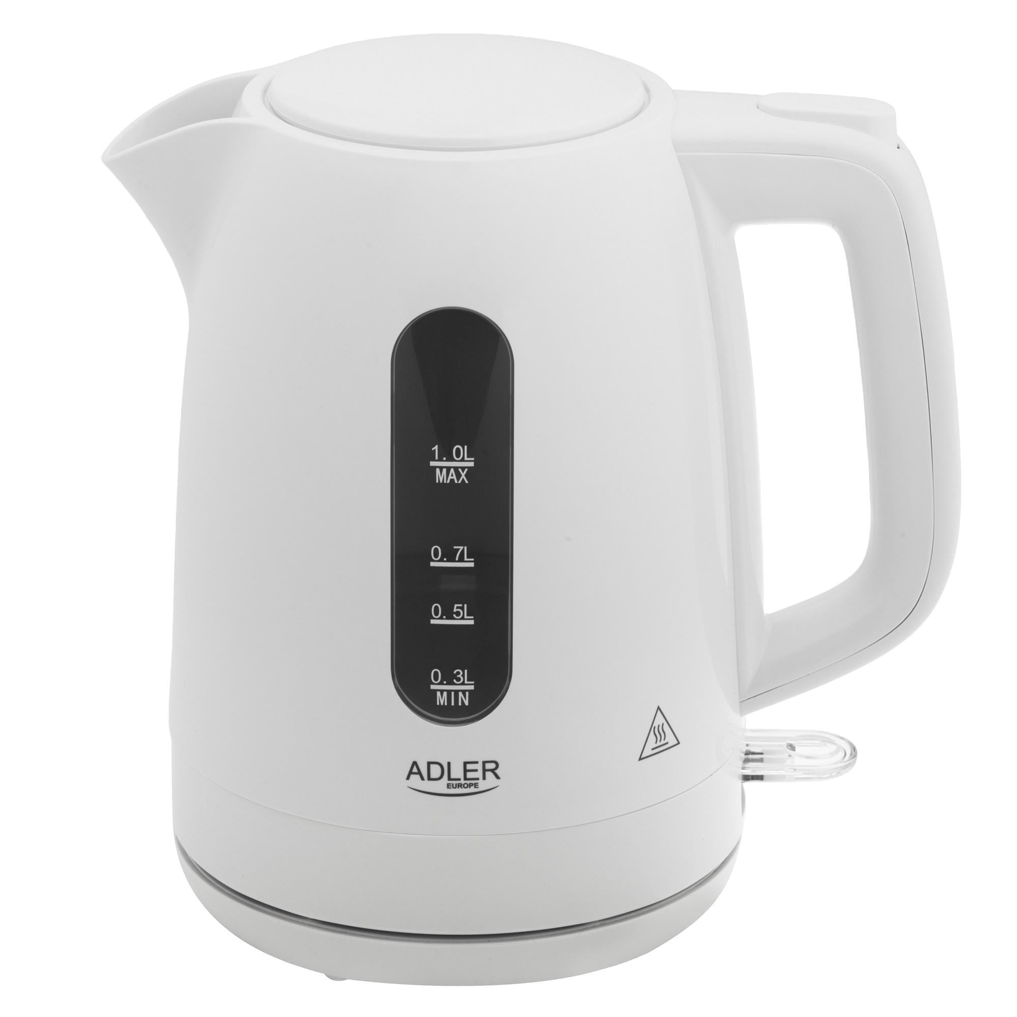 Электрочайник Adler AD 1380 1 л STRIX White (6835)