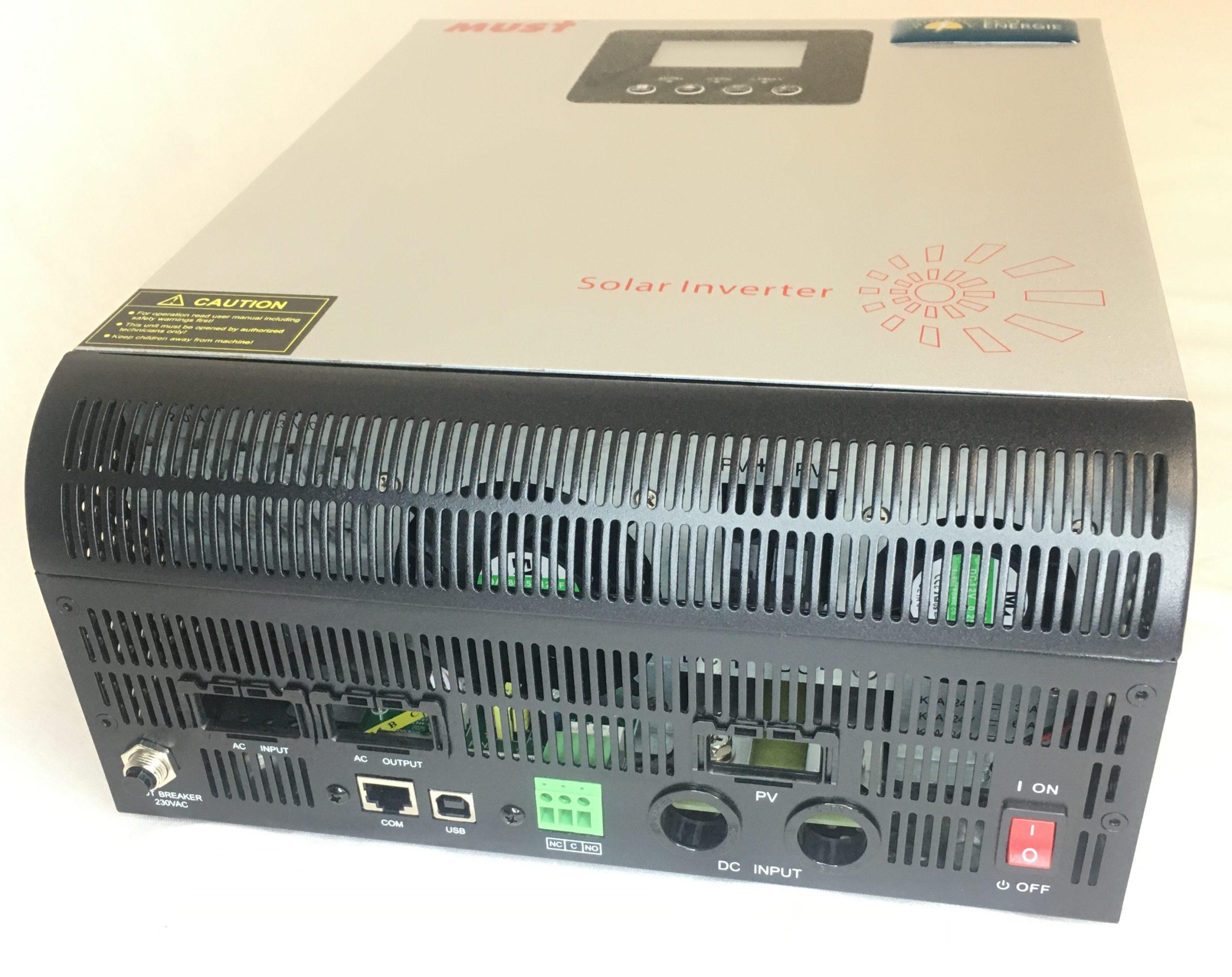 Солнечный инвертор напряжения Must Power PV18-3024 VPK 3 кВт гибридный - фото 3 Солнечный инвертор напряжения Must Power PV18-3024 VPK 3 кВт гибридный - фото 3