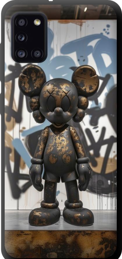 Чехол на Samsung Galaxy A31 A315F Bronze kaws v2 (6098b-1908-42517)